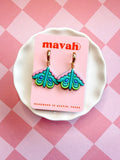 Luna Moth Earrings