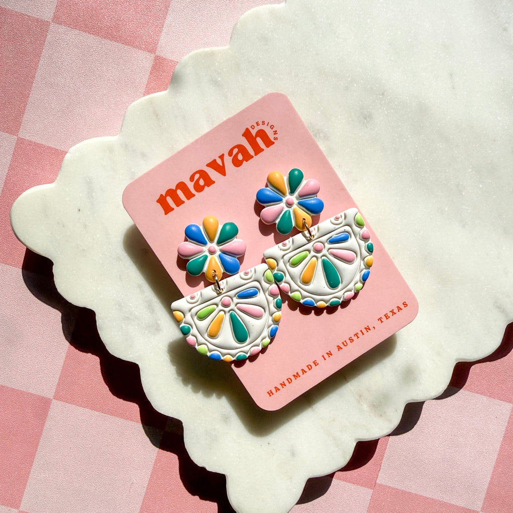 Fiesta Flor Summer Earrings