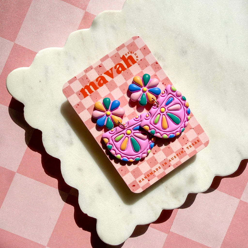 Fiesta Flor Summer Earrings