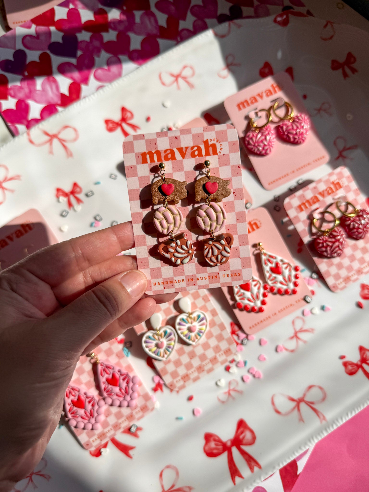 Mexican Sweets Valentine Earrings