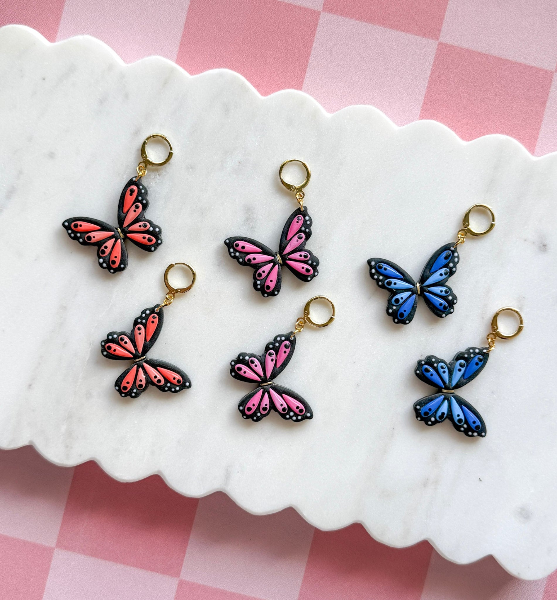 Monarch Butterfly Earrings