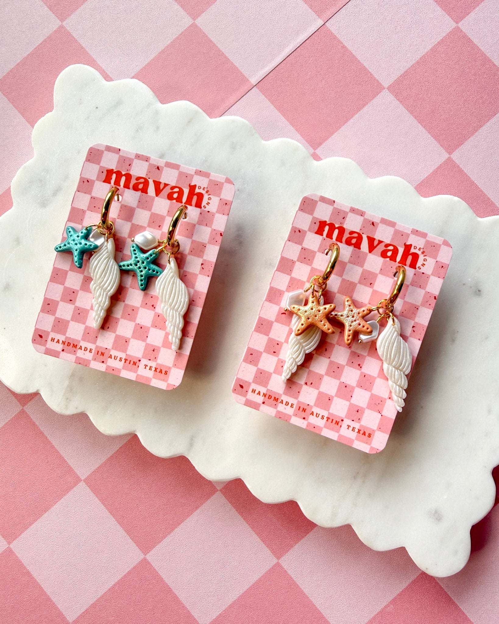 Coastal Charm Hoops