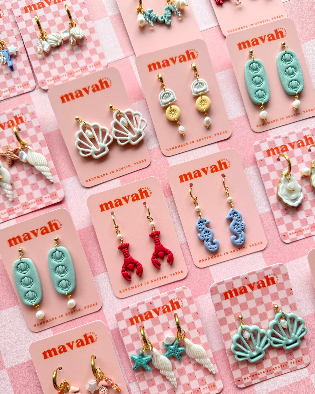 Coastal Sea Creature Earrings