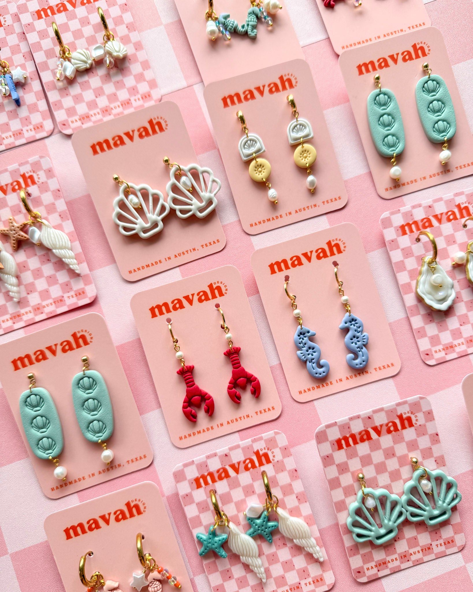 Coastal Sea Creature Earrings