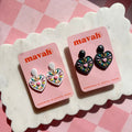 Fiesta Heart Summer Earrings