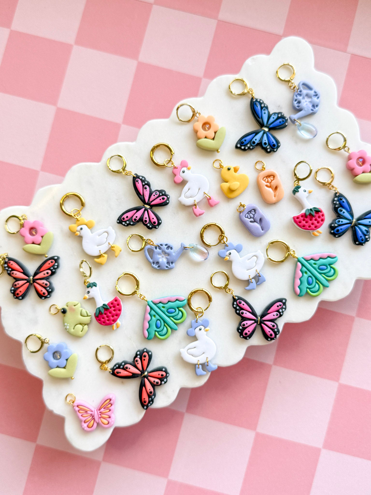 Cowgirl Duck Earrings