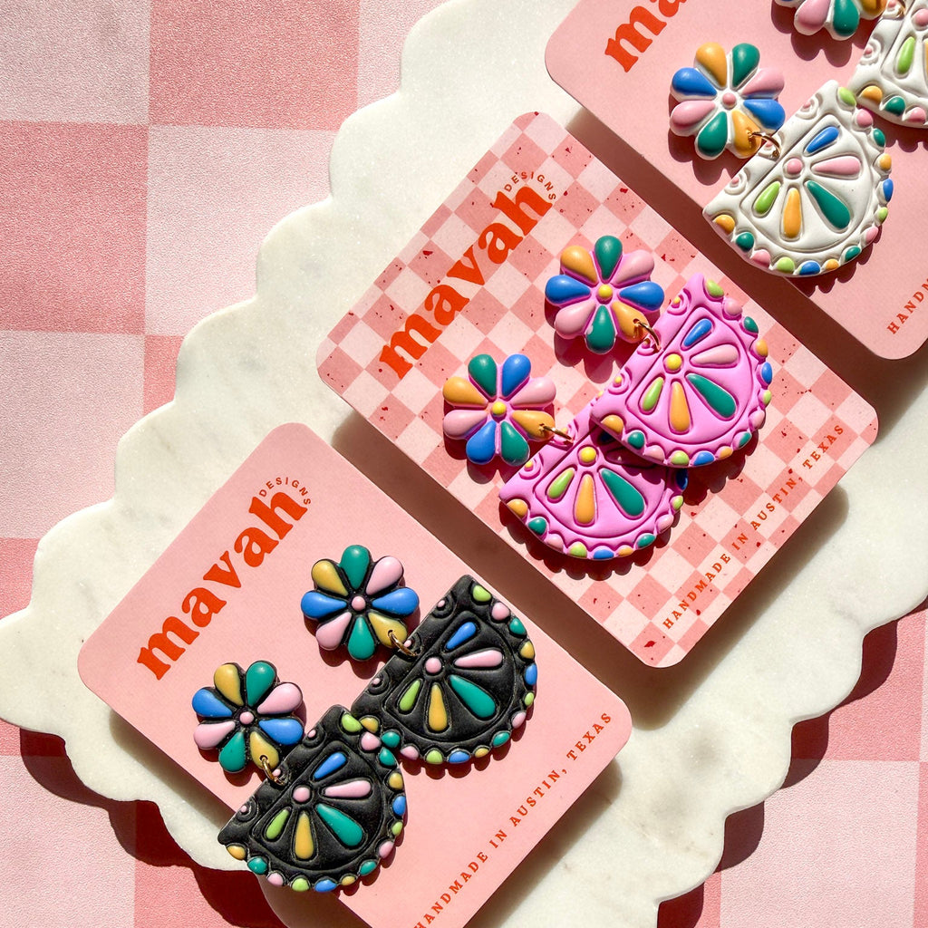 Fiesta Flor Summer Earrings
