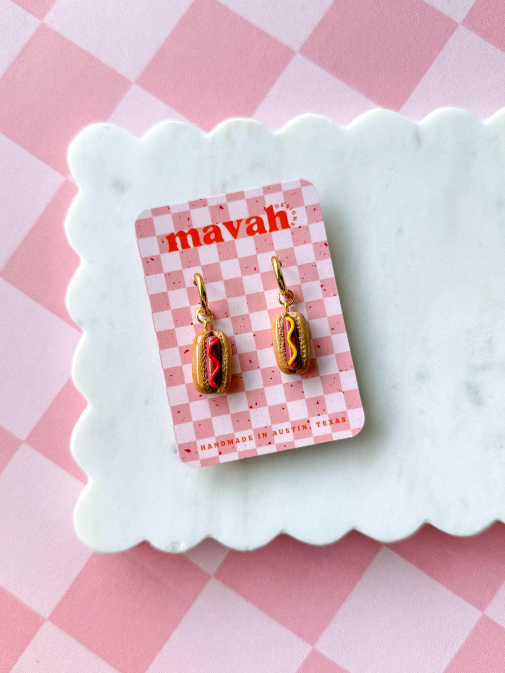 4th of July Charm Earrings Summer Treat Earrings Popsicle Earrings Hot Dog Earrings Corn Dog Earrings __etsy:8112425130