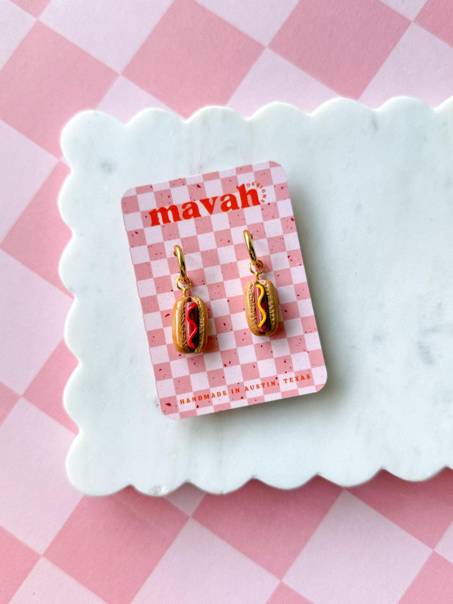 4th of July Charm Earrings Summer Treat Earrings Popsicle Earrings Hot Dog Earrings Corn Dog Earrings __etsy:8112425130
